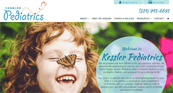 Desktop Screenshot of kesslerpediatrics.com